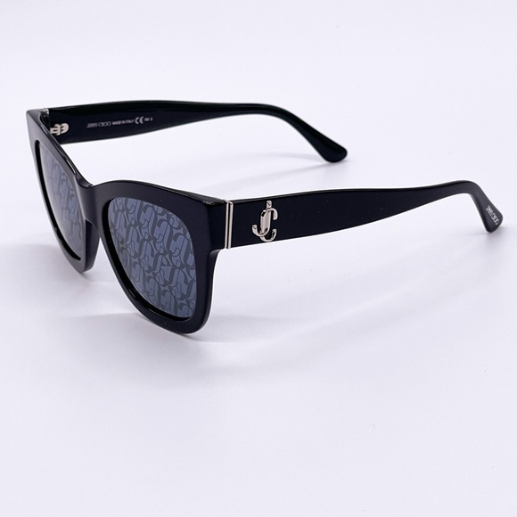 NEW JIMMY CHOO SUNGLASSES JIMMY CHOO JAN/S 807 BLACK WOMEN’S EYEWEAR JIMMY CHOO - Picture 4 of 12